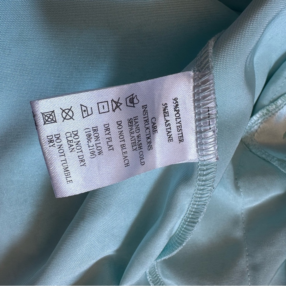 Motel rocks Coti Bodycon Dress In Botanist Flocking Spearmint size large - Picture 3 of 8